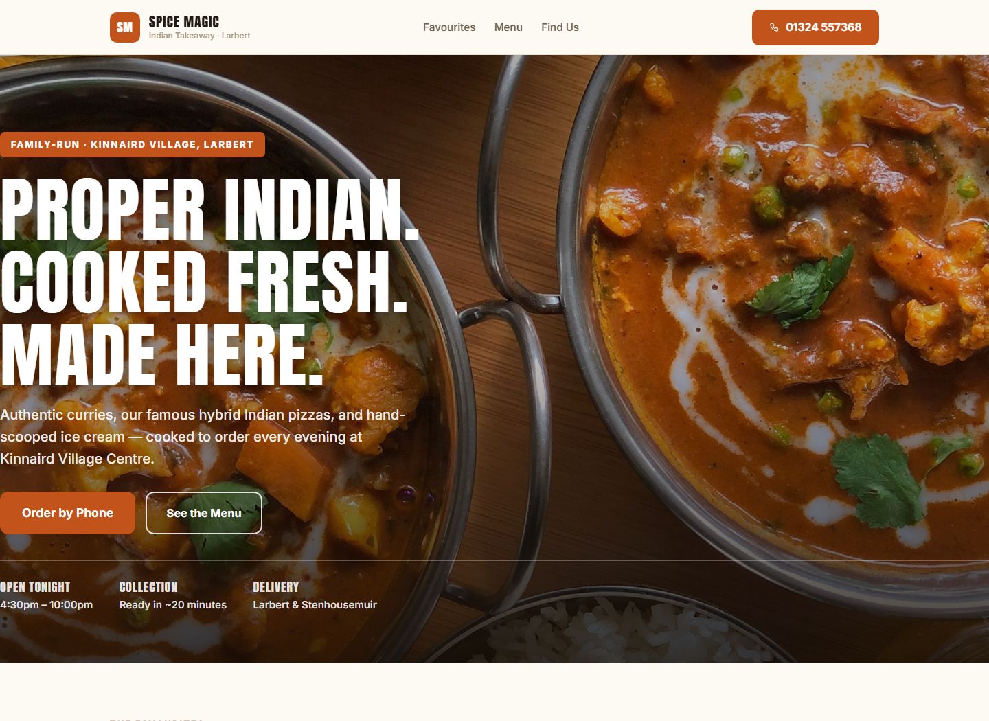Takeaway website